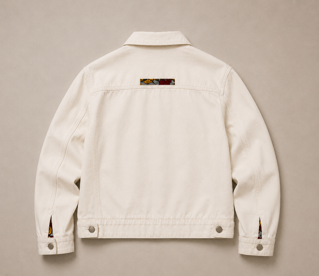 Ivory Denim Jacket